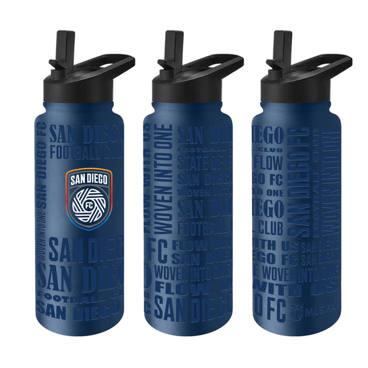San Diego FC 34oz Replay Quencher Bottle - Logo Brands - Flyclothing LLC