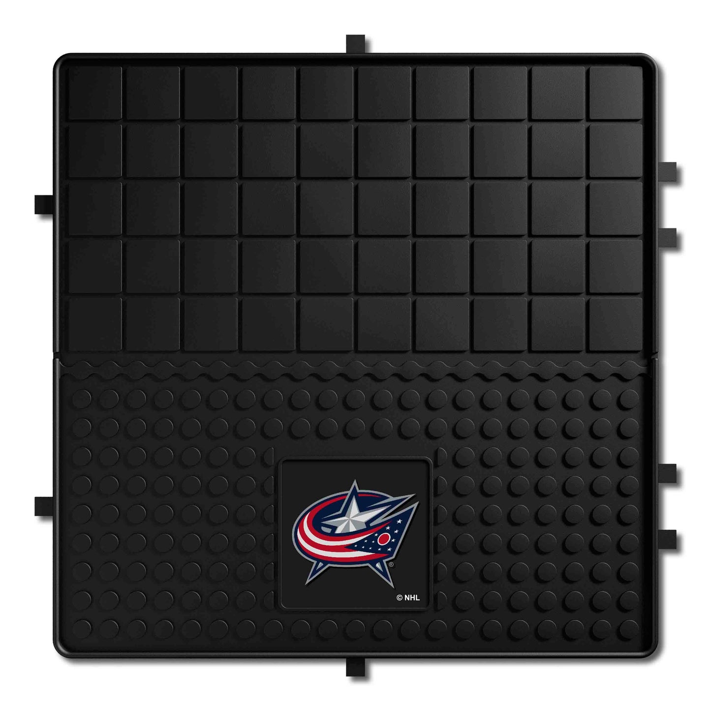 Columbus Blue Jackets Heavy Duty Cargo Mat 31"x31" - Columbus Blue Jackets - Flyclothing LLC