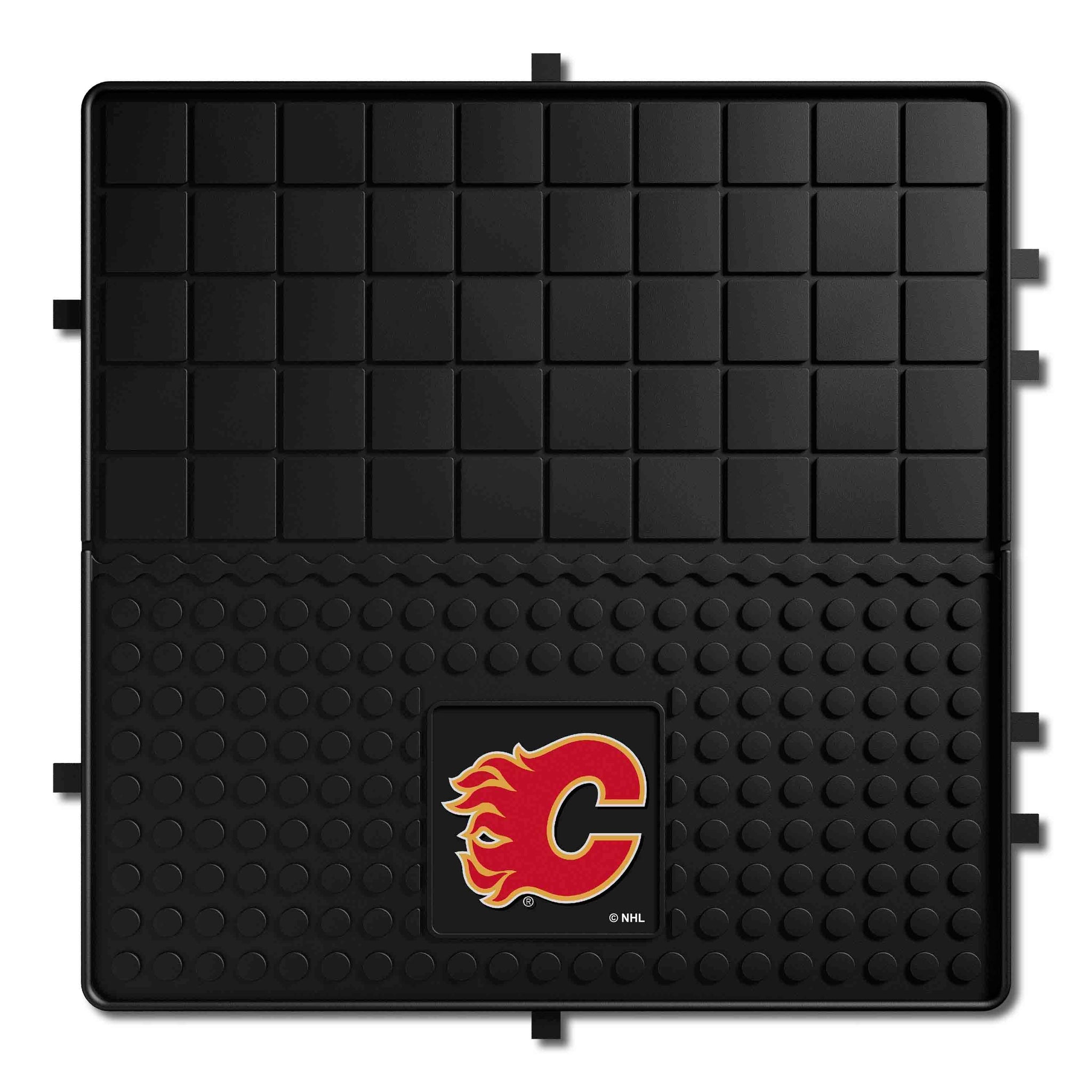 Calgary Flames Heavy Duty Cargo Mat 31"x31" - Calgary Flames - Flyclothing LLC
