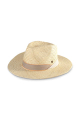 Abaco Palm Straw Pinch Front Fedora | Natural