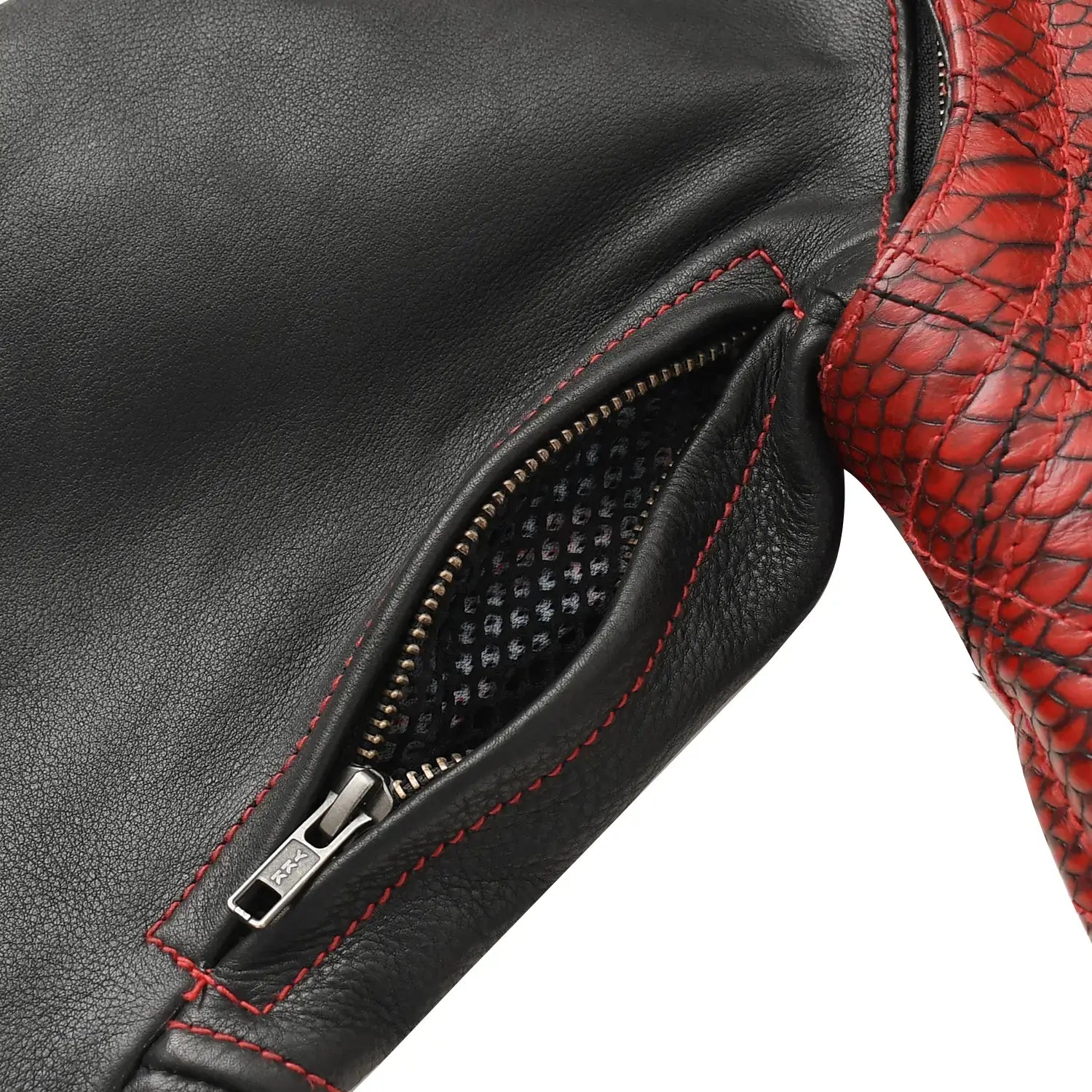 Redstrike Men’s Motorcycle Leather Jacket - First Manufacturing Company - Flyclothing LLC