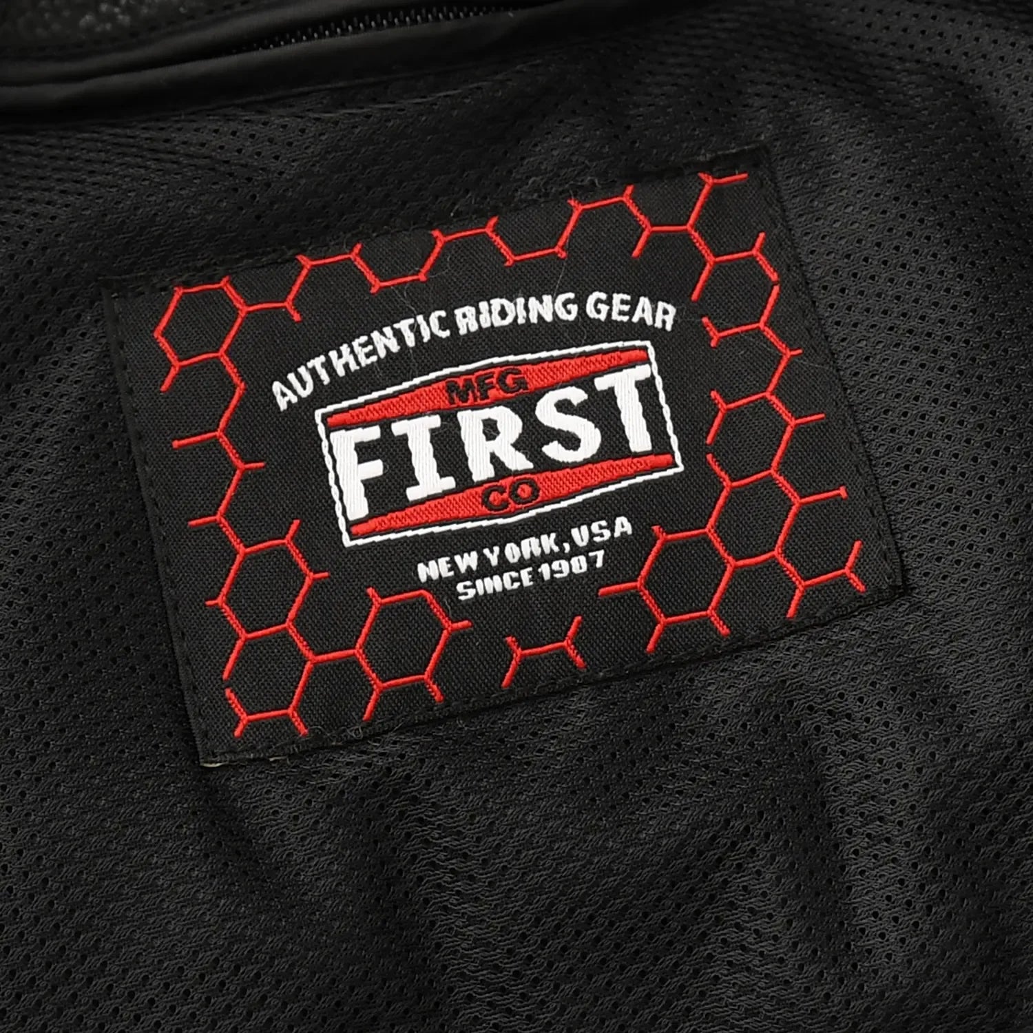 Nightstrike Men’s Motorcycle Leather Jacket - First Manufacturing Company - Flyclothing LLC