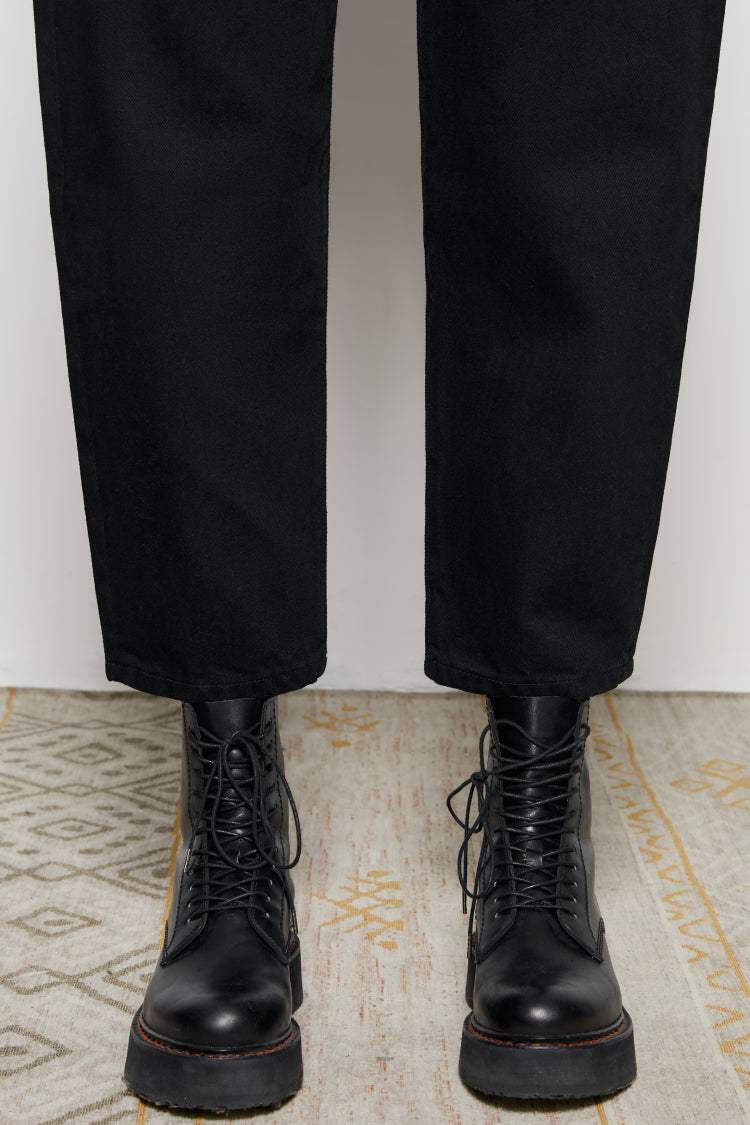 Queens Of Noise High Rise Barrel Jeans HJ026 [FINAL SALE] - Hey Joanie - Flyclothing LLC