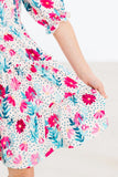 Dots & Daisies Smocked Ruffle Dress - Mila & Rose ®