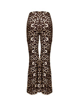 Leopard Flare Pants - Trendsi - Flyclothing LLC
