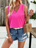 Surplice Wide Strap Tank - Trendsi - Flyclothing LLC