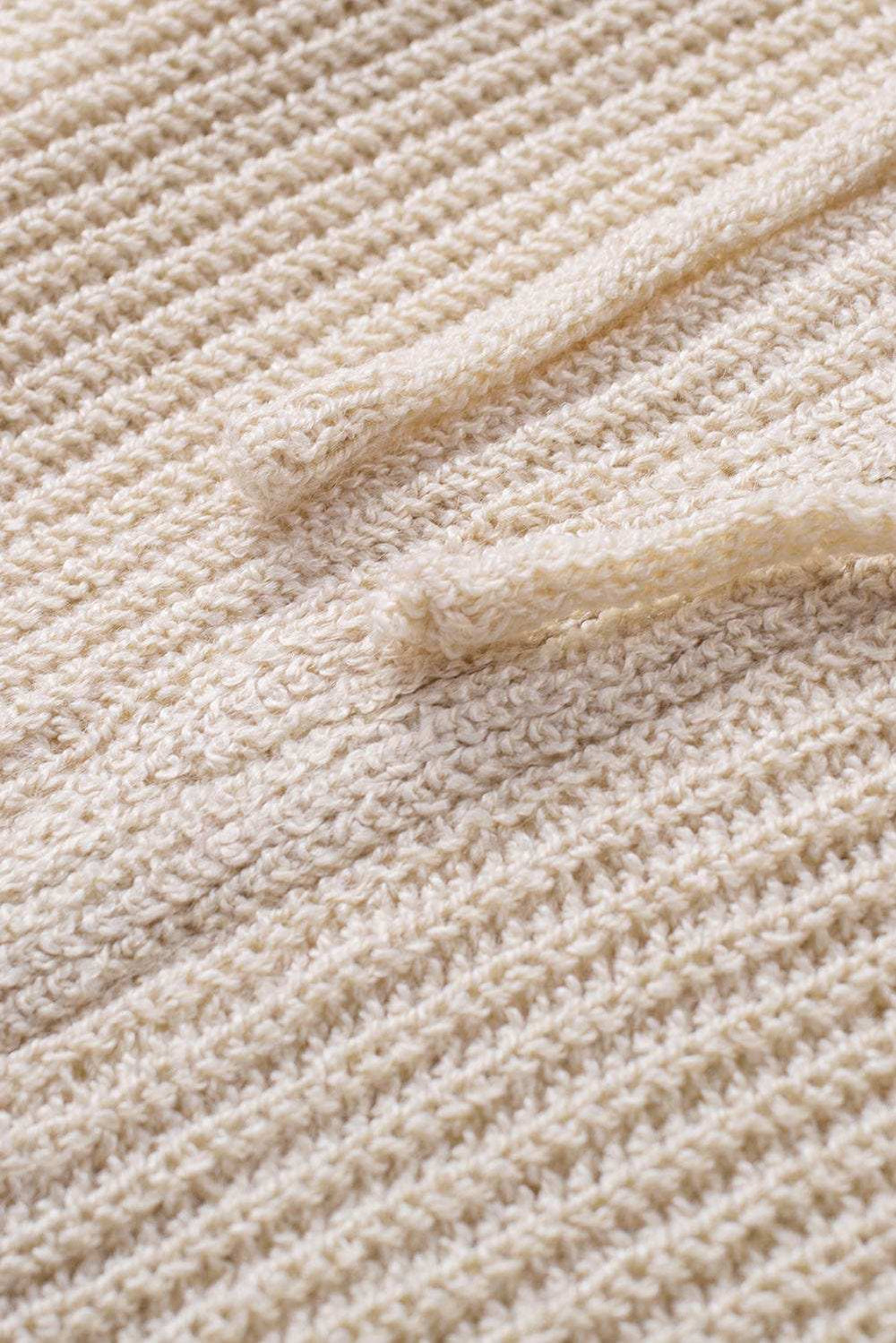 Distressed Zip Up Drawstring Hooded Cardigan - Trendsi - Flyclothing LLC