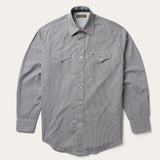 Stetson Grey Geo Print Western Shirt - Stetson
