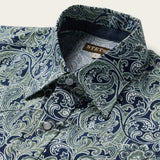 Stetson Greenspring Paisley Print Western Shirt - Stetson - Flyclothing LLC