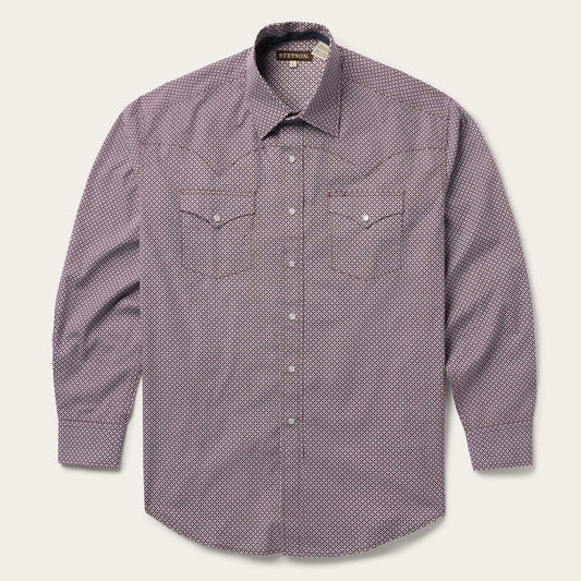 Stetson Four Point Geo Print Western Shirt - Stetson - Flyclothing LLC