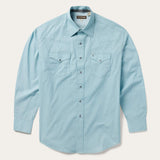 Stetson Silver Diamond Neat Print Western Shirt - Stetson - Flyclothing LLC