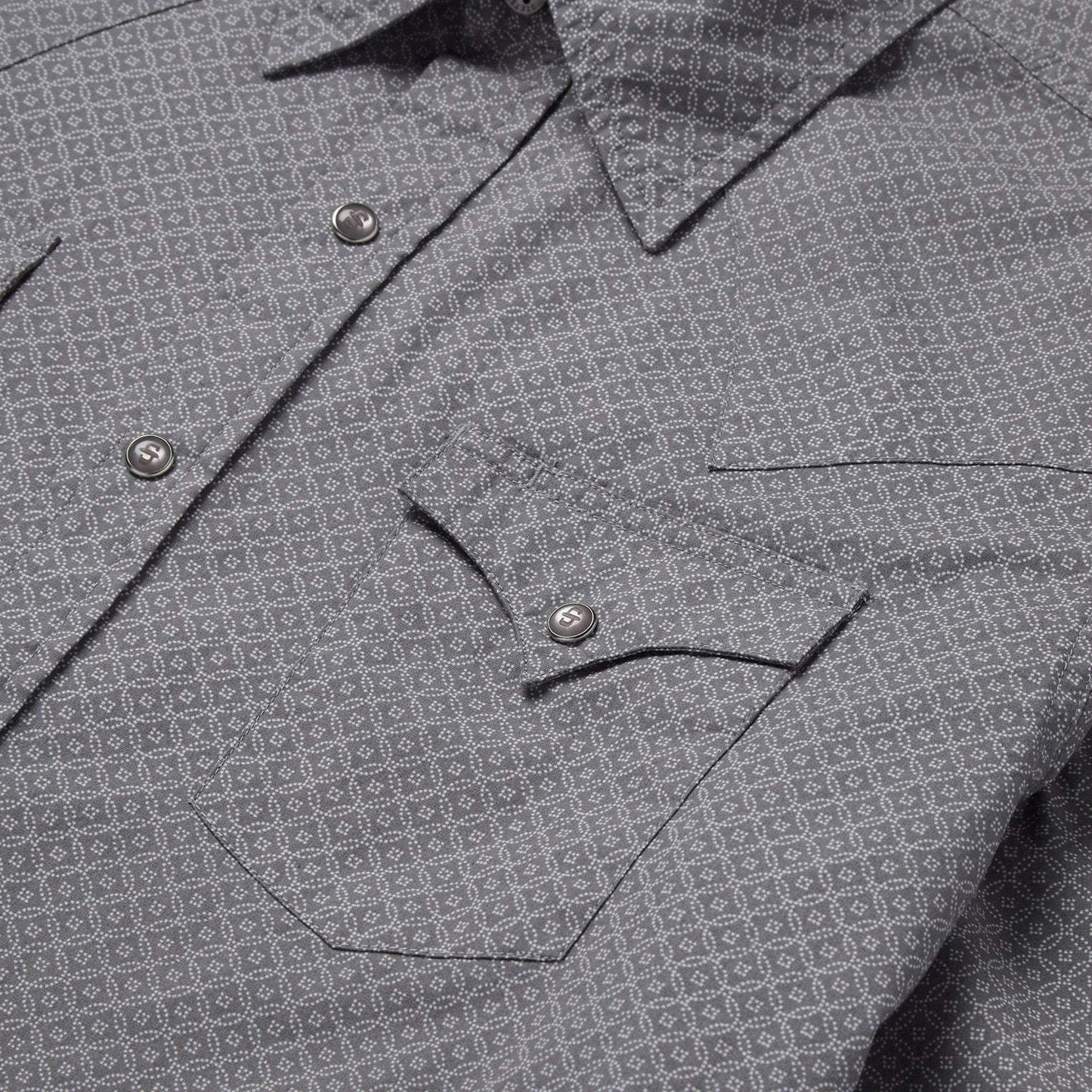 Stetson Diamond Print Western Shirt - Stetson - Flyclothing LLC