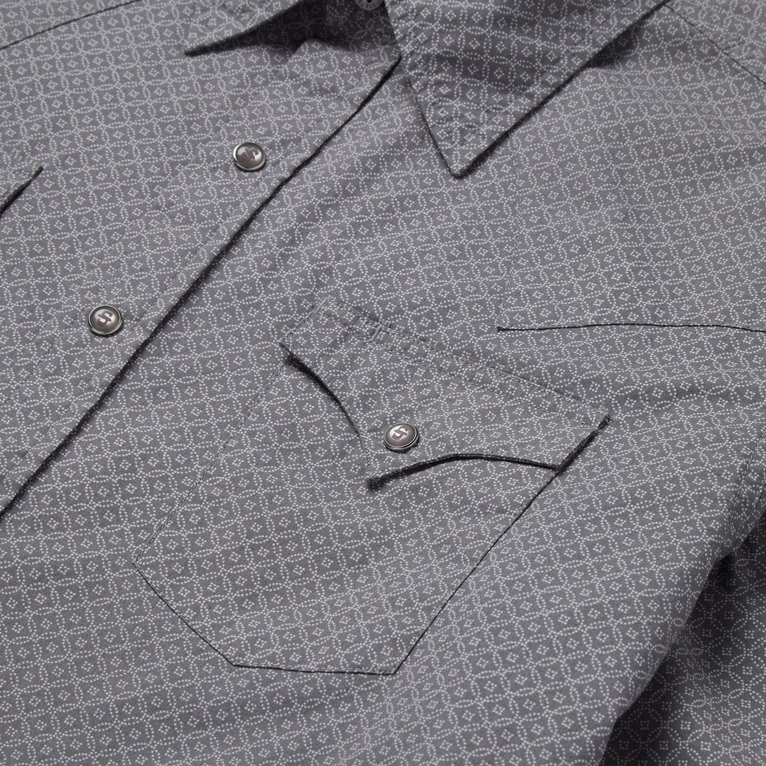 Stetson Diamond Print Western Shirt - Stetson - Flyclothing LLC