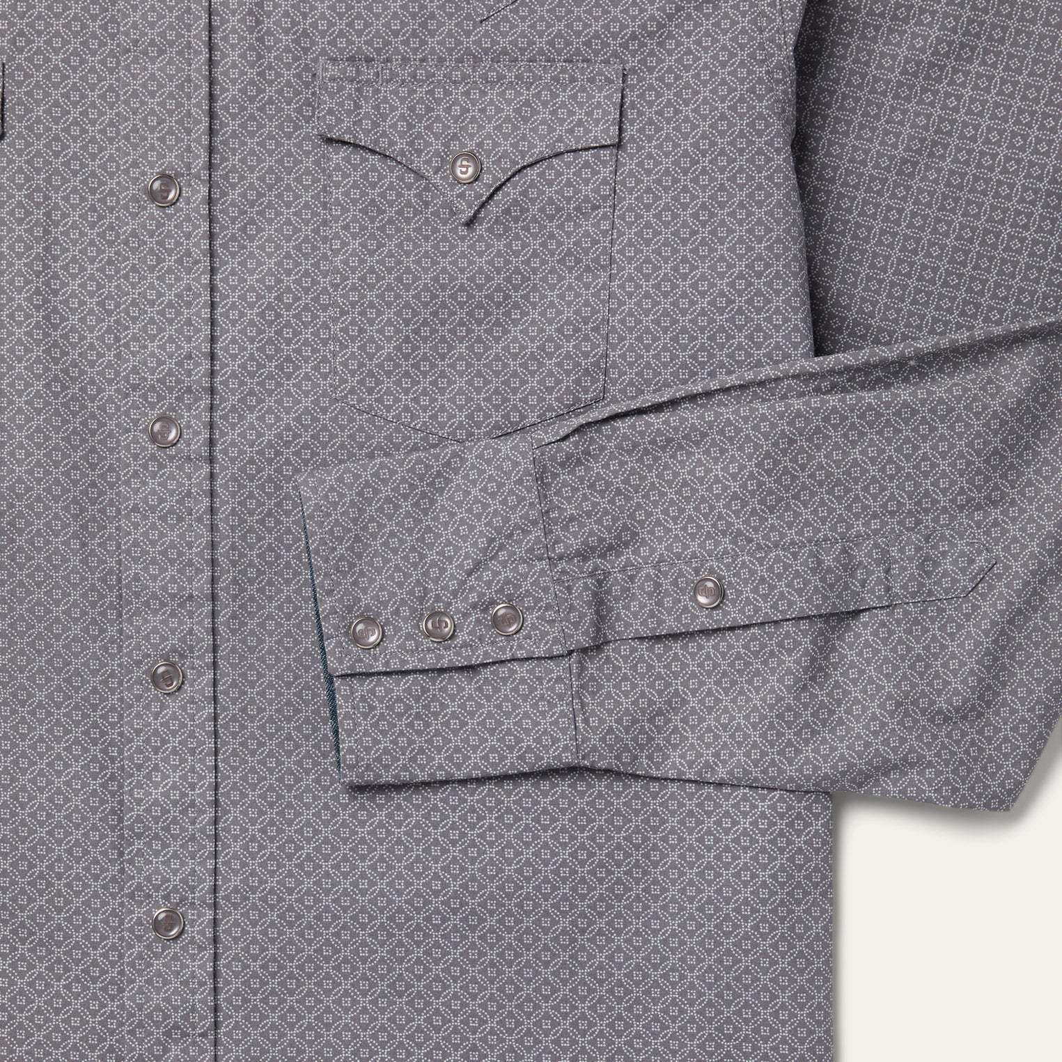 Stetson Diamond Print Western Shirt - Stetson - Flyclothing LLC