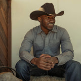 Stetson Diamond Print Western Shirt - Stetson - Flyclothing LLC
