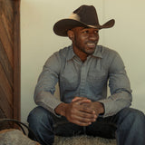Stetson Diamond Print Western Shirt - Stetson
