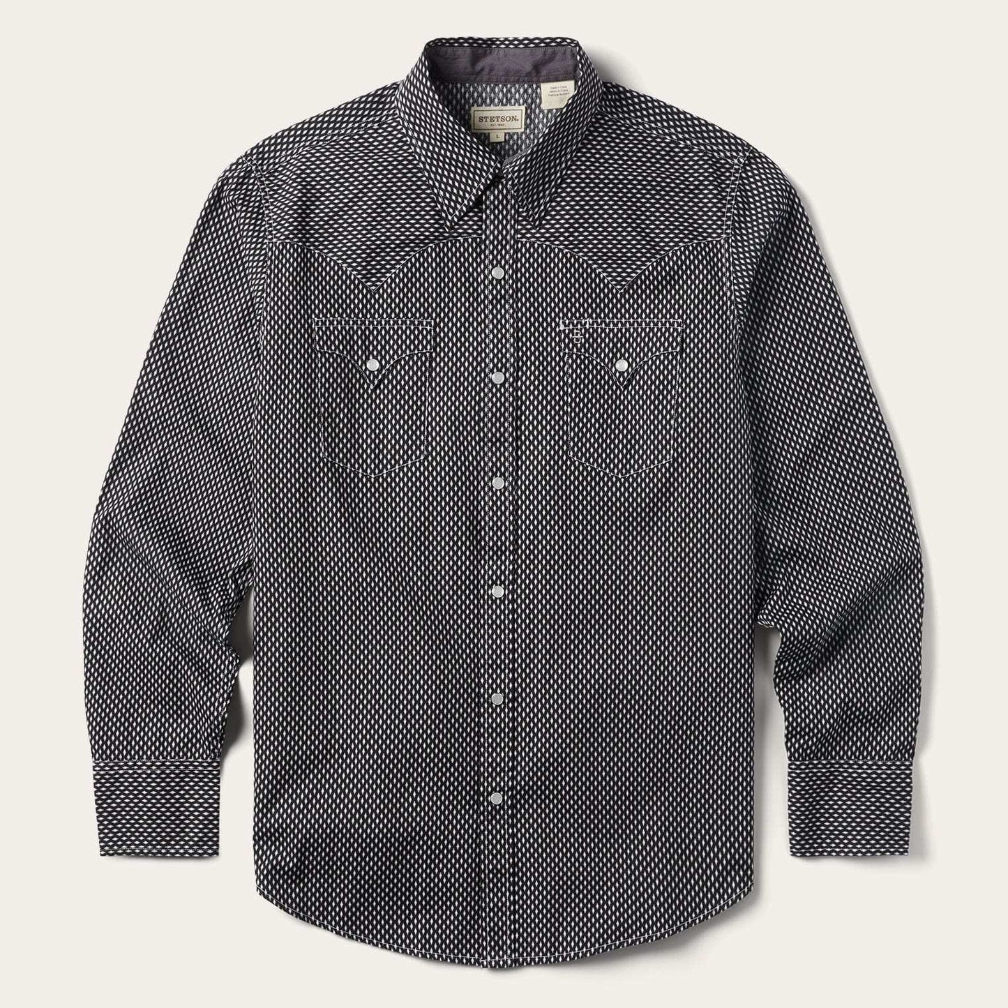 Stetson Black Diamond Shirt - Stetson - Flyclothing LLC