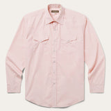 Stetson Pink End-On-End Western Shirt - Stetson