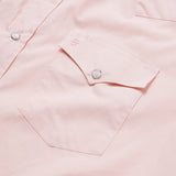 Stetson Pink End-On-End Western Shirt - Stetson