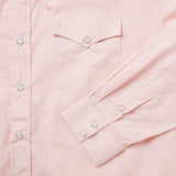 Stetson Pink End-On-End Western Shirt - Stetson - Flyclothing LLC