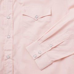 Stetson Pink End-On-End Western Shirt