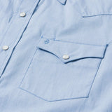 Stetson Blue End On End Solid Shirt - Stetson - Flyclothing LLC