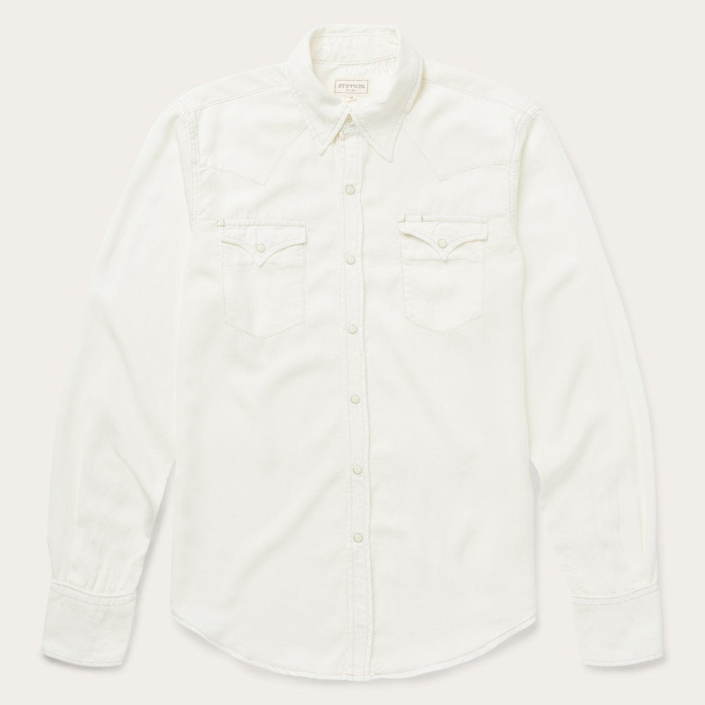 Stetson Cream Twill Shirt - Stetson