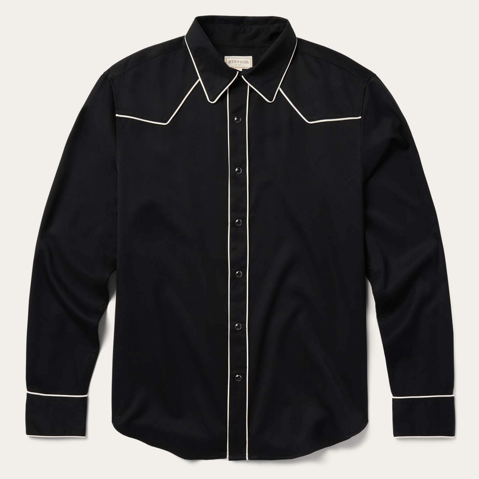 Stetson Vintage Piped Western Shirt - Stetson - Flyclothing LLC