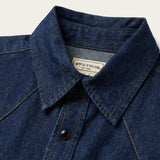 Stetson Boot Stitch Raw Denim Shirt - Stetson - Flyclothing LLC