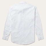 Stetson White Pinpoint Oxford Western Shirt - Stetson