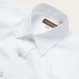 Stetson White Pinpoint Oxford Western Shirt - Stetson - Flyclothing LLC