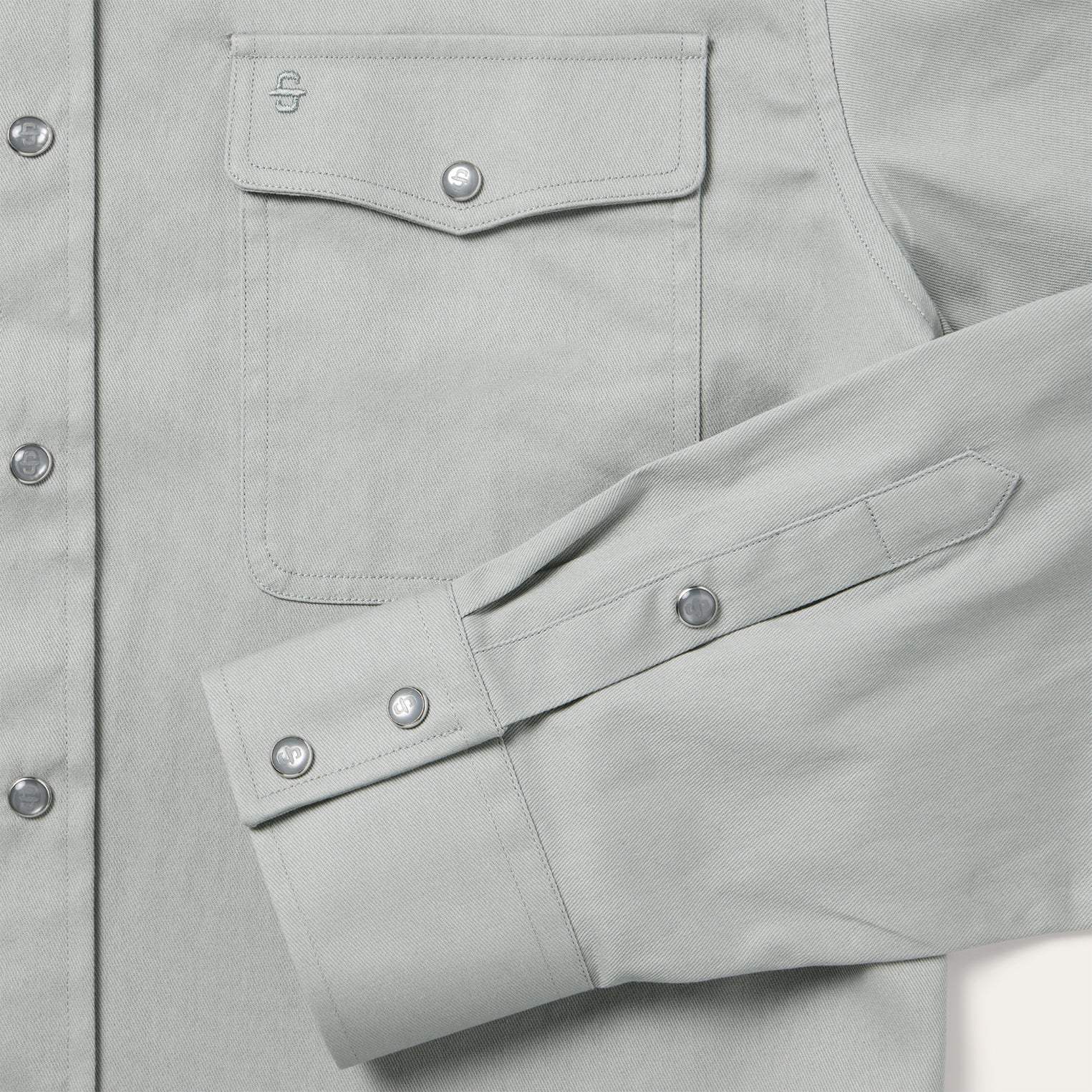Stetson Brushed Twill Western Shirt - Stetson - Flyclothing LLC