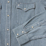 Stetson Denim Stripe Western Shirt - Stetson - Flyclothing LLC