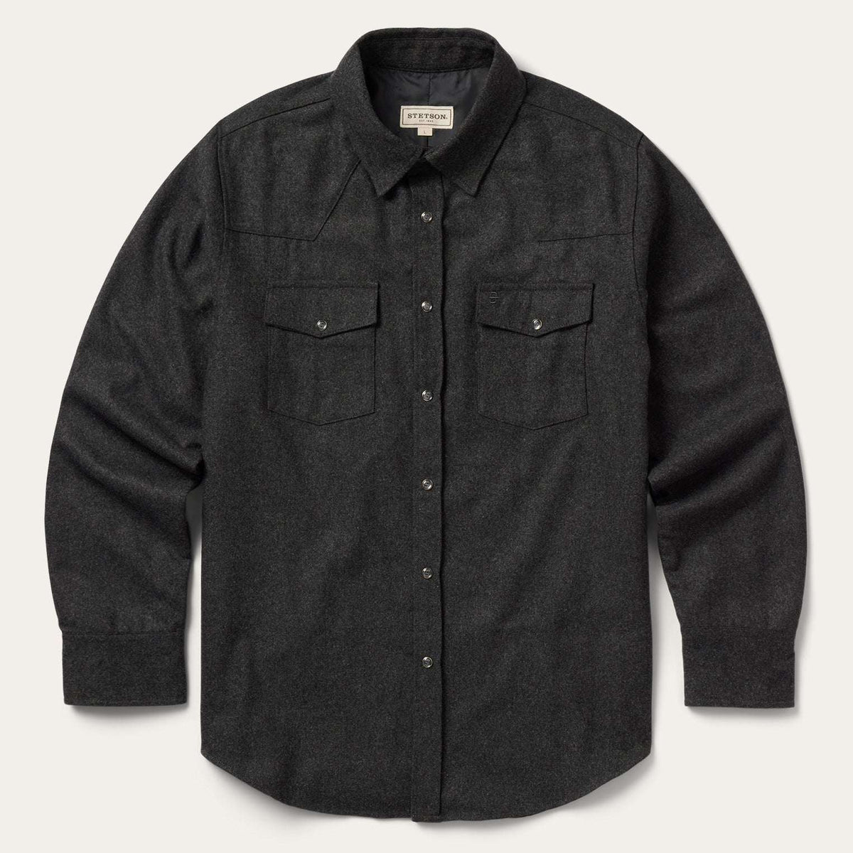 Stetson Western Wool Shirt - Stetson - Flyclothing LLC