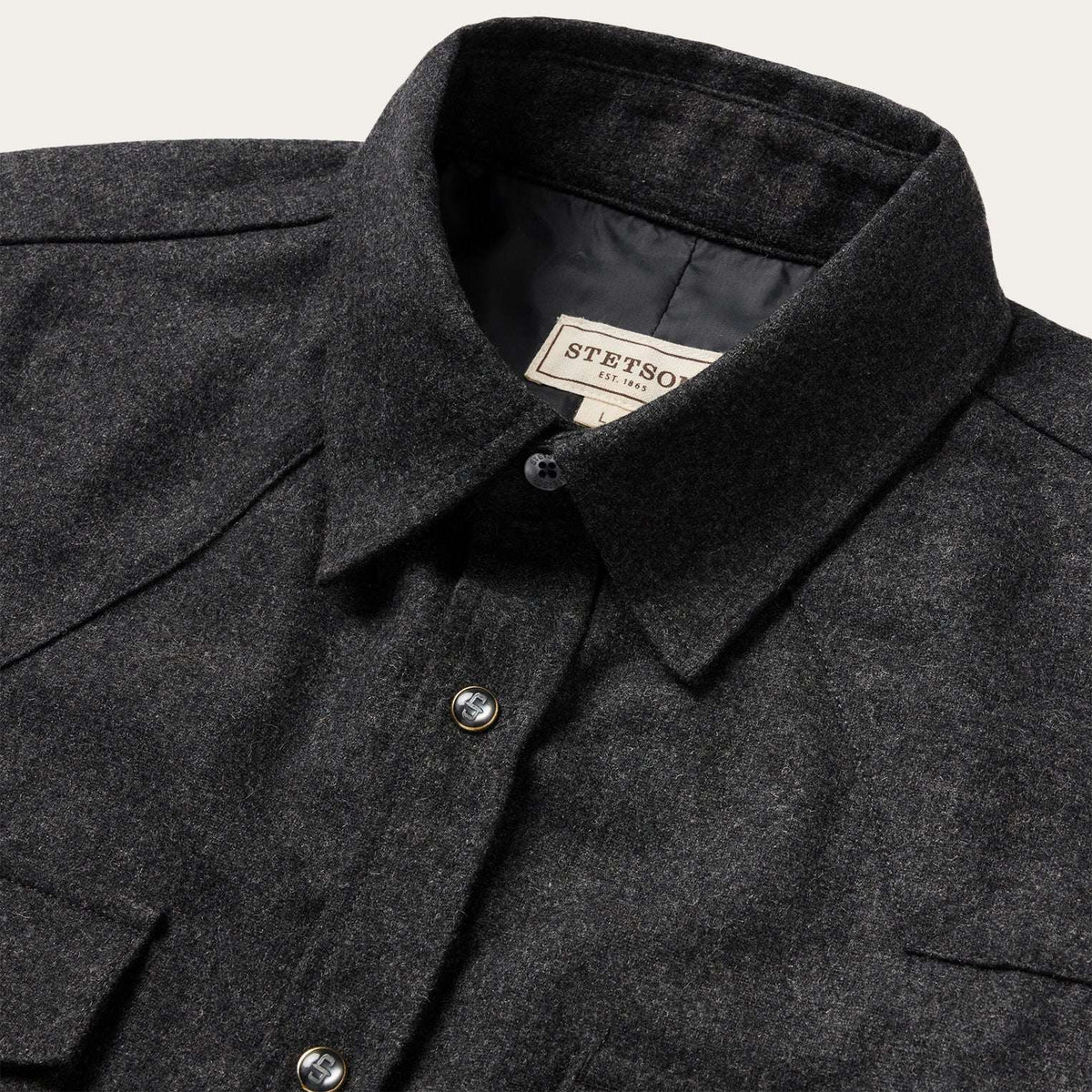 Stetson Western Wool Shirt - Stetson - Flyclothing LLC