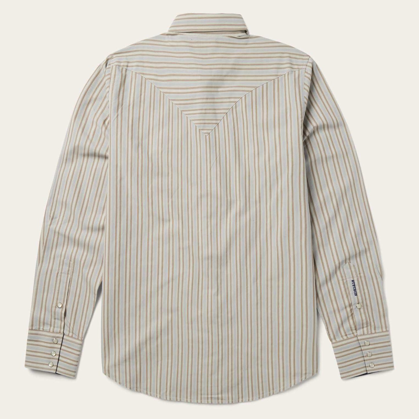 Stetson Ticking Stripe Western Shirt - Stetson - Flyclothing LLC