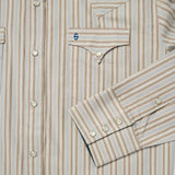 Stetson Ticking Stripe Western Shirt - Stetson - Flyclothing LLC