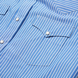 Stetson Blue Western Stripe Shirt - Stetson