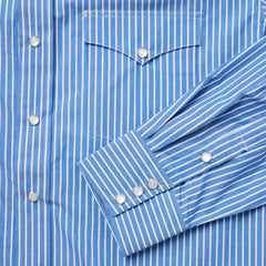 Stetson Blue Western Stripe Shirt