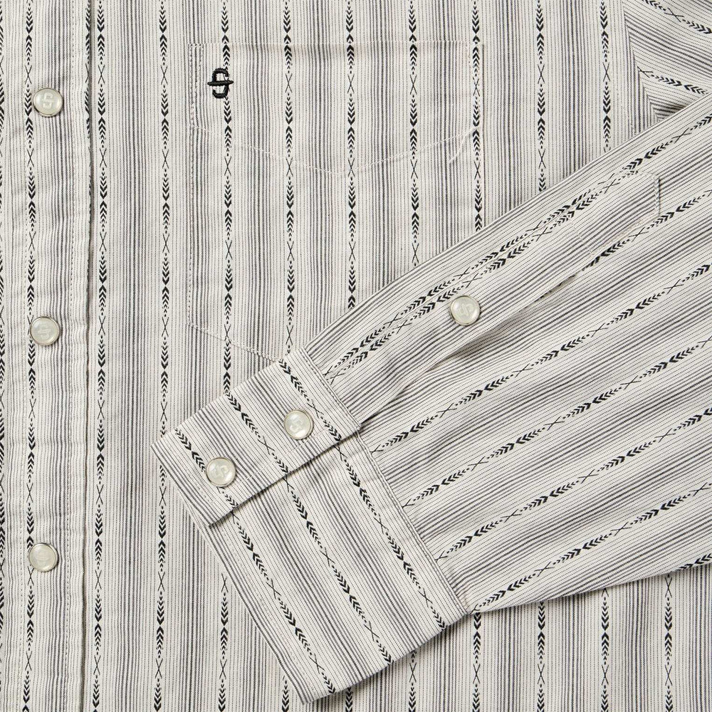 Stetson Dobby Stripe Shirt - Stetson - Flyclothing LLC