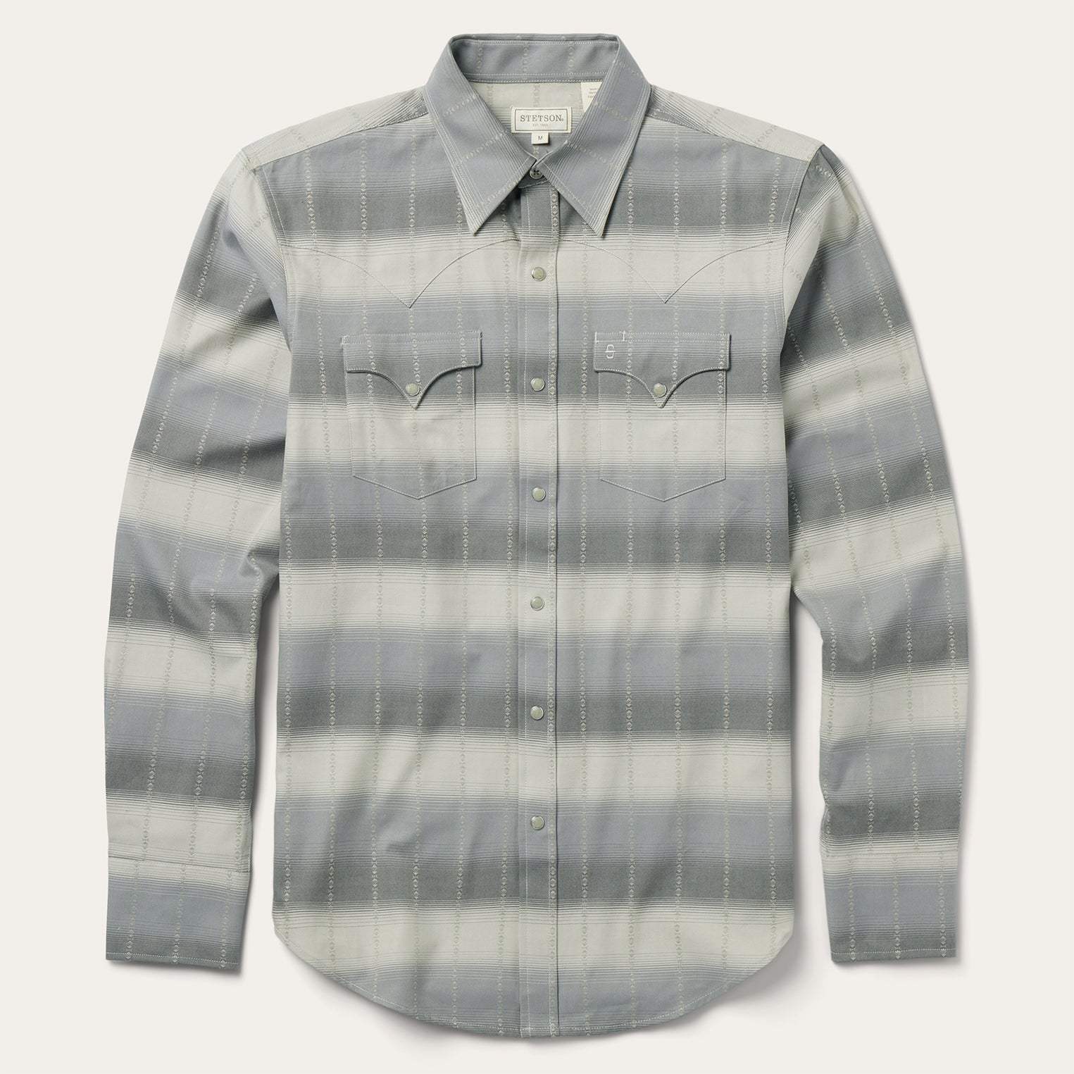 Stetson Serape Dobby Twill Western Shirt - Stetson - Flyclothing LLC