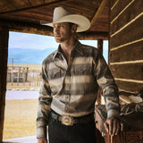 Stetson Serape Dobby Twill Western Shirt - Stetson