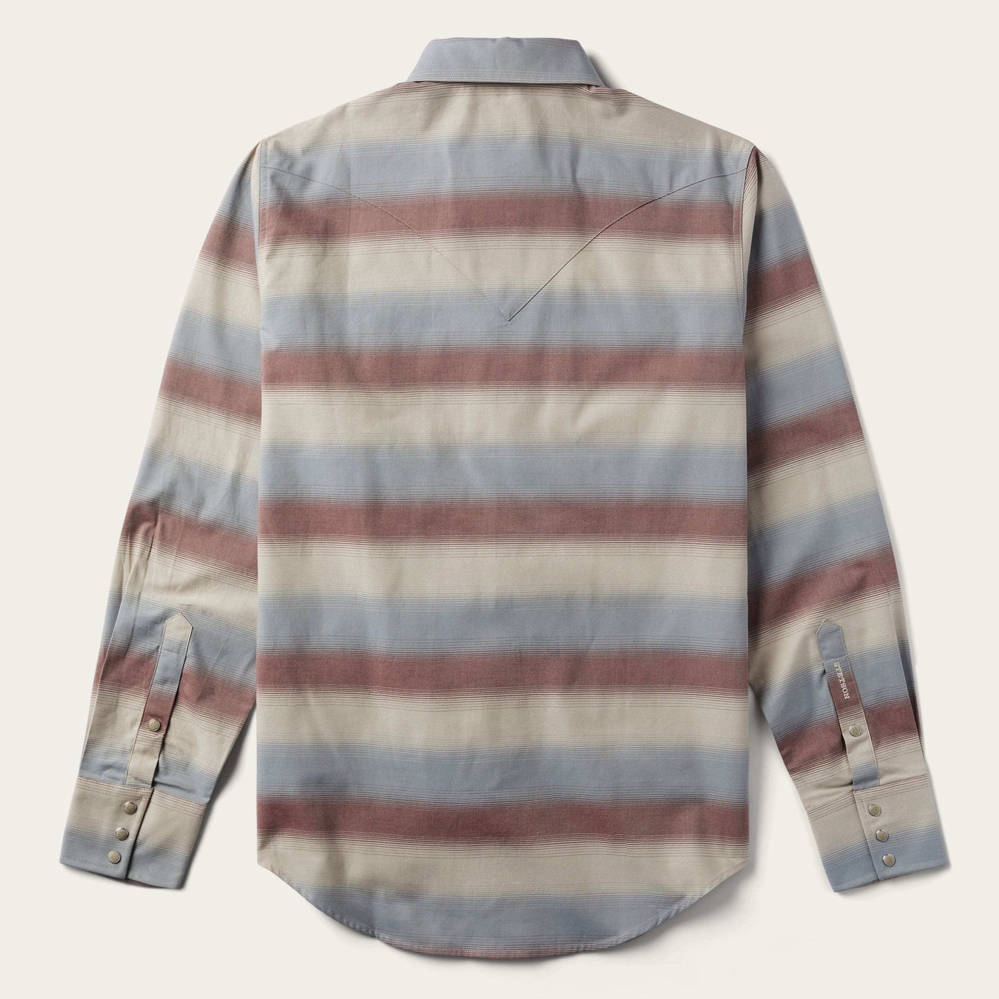 Stetson Ombre Stripe Twill Shirt - Stetson - Flyclothing LLC