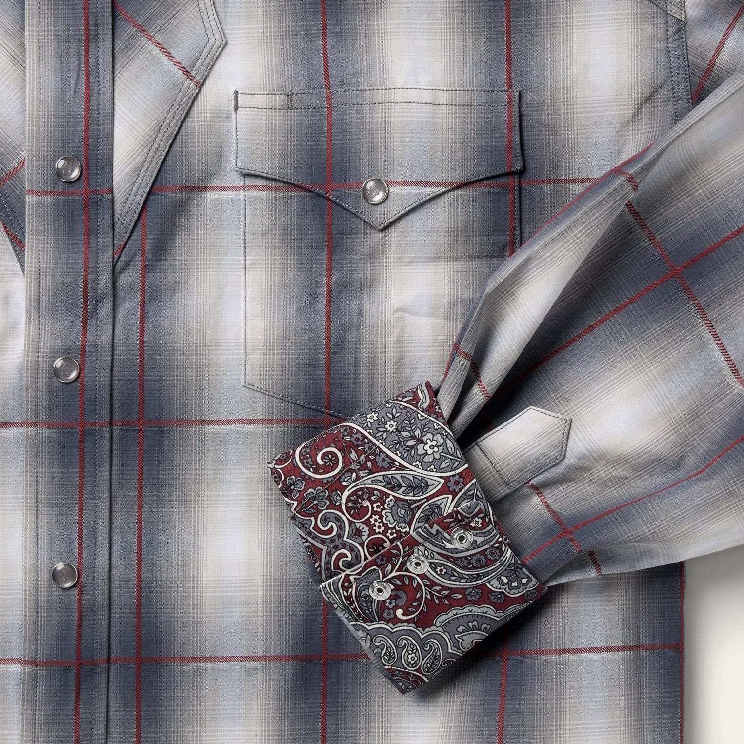 Stetson Smoke Ombre Western Shirt - Stetson - Flyclothing LLC