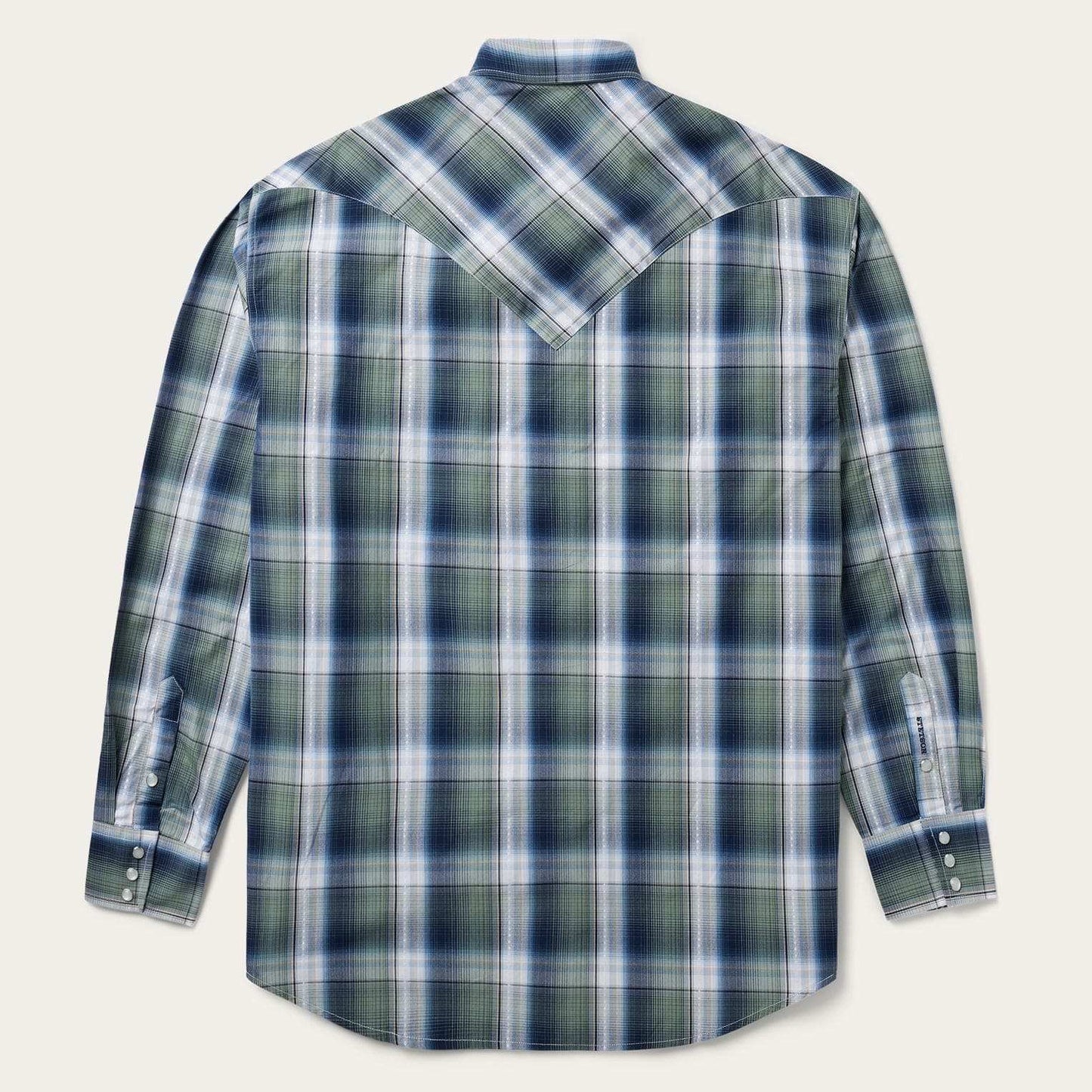 Stetson Lucky Diamond Plaid Western Shirt - Stetson - Flyclothing LLC