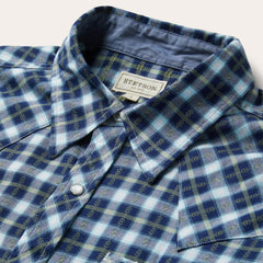 Stetson Plaid Twill Dobby Western Shirt
