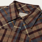 Stetson Brushed Flannel Western Shirt - Stetson