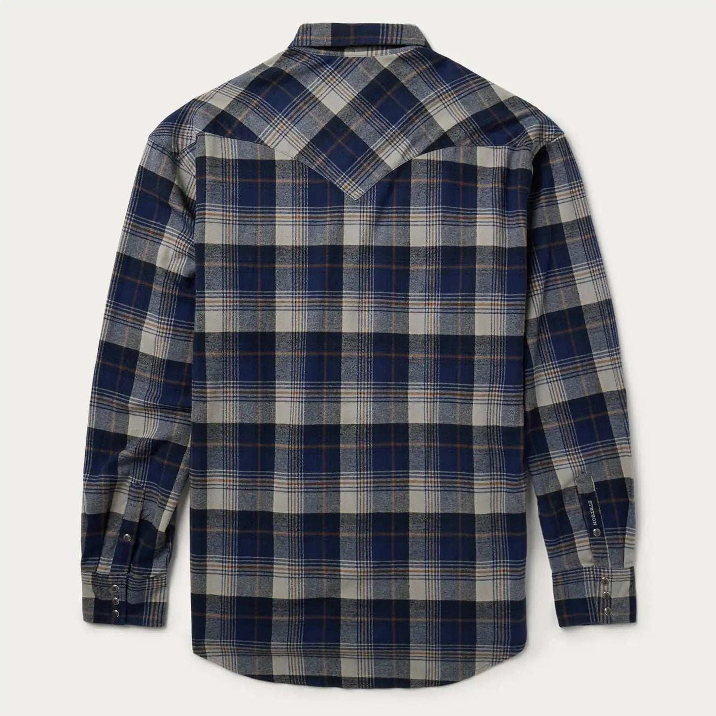 Stetson Brushed Flannel Western Shirt - Stetson - Flyclothing LLC