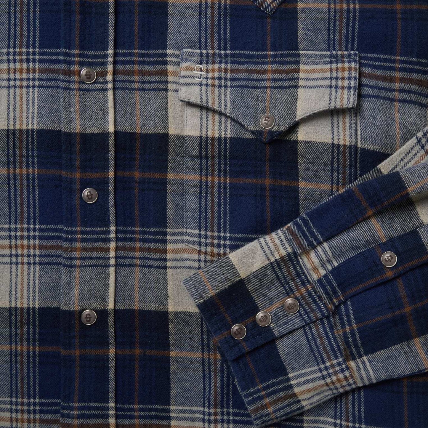 Stetson Brushed Flannel Western Shirt - Stetson - Flyclothing LLC