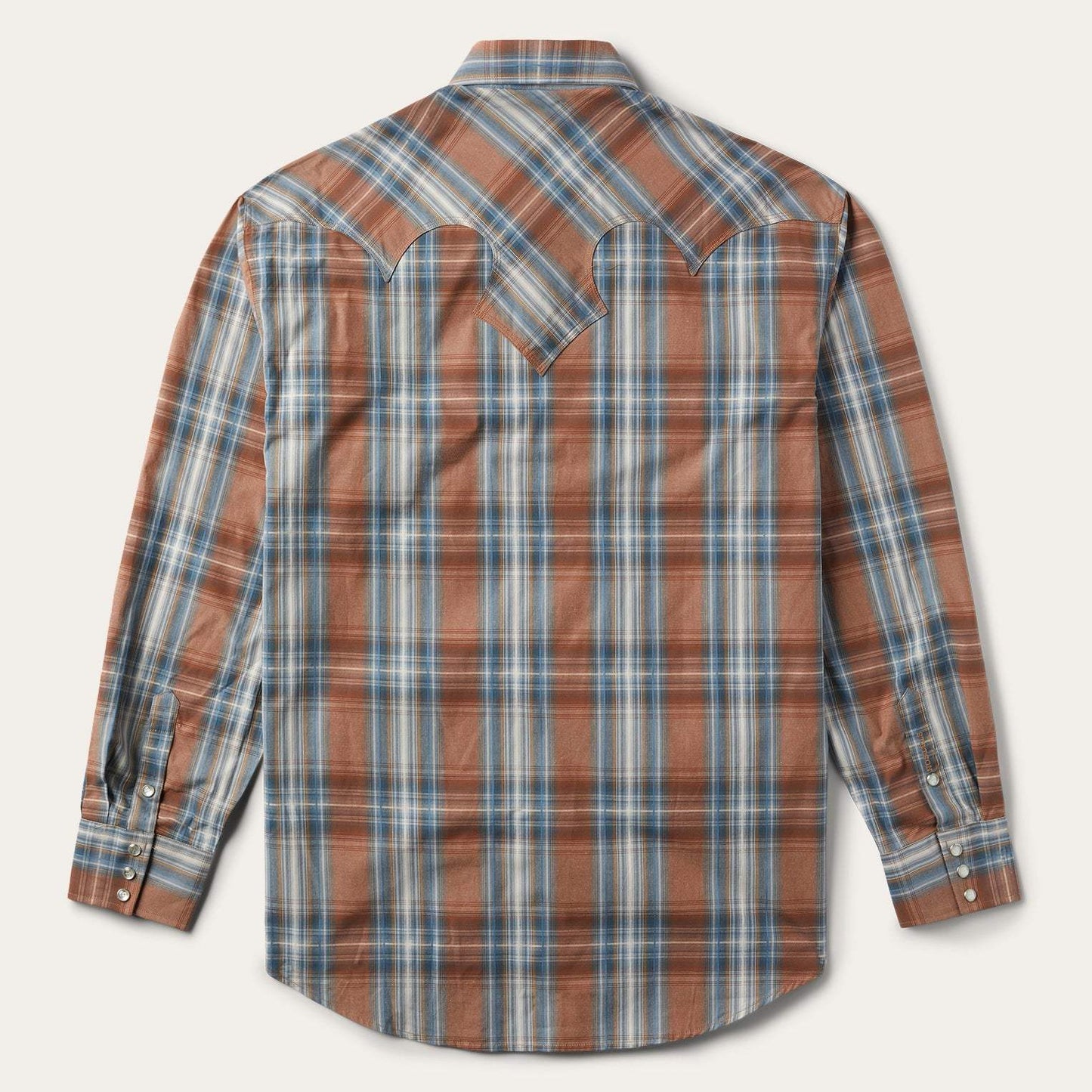 Stetson Rustic Plaid Western Shirt - Stetson - Flyclothing LLC